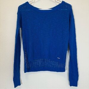 •SOLD• Abercrombie & Fitch Blue Knit Sweater